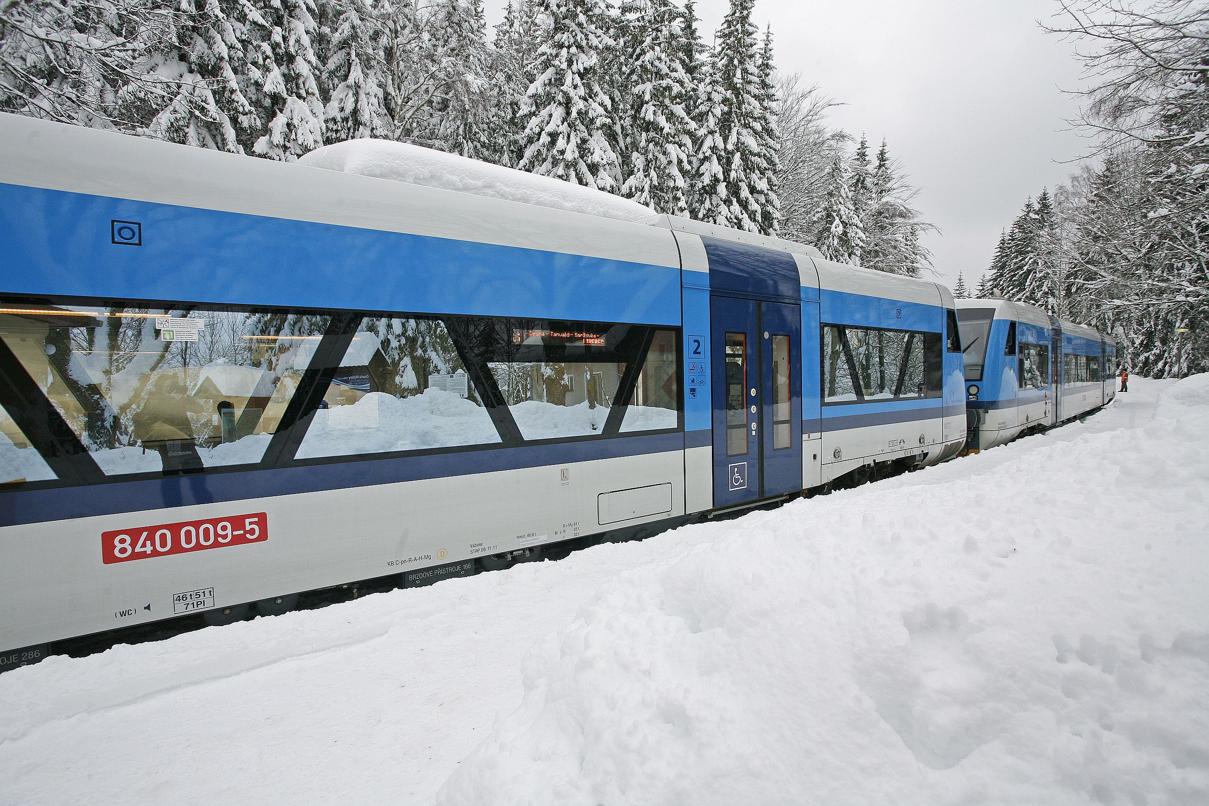 RegioSpider v Harrachově